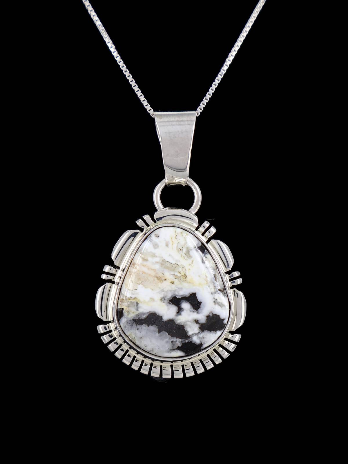 Bijoux amérindiens Pendentif turquoise Golden Hill
