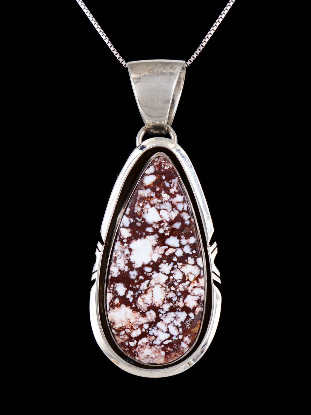 Navajo Sterling Silver Wild Horse Pendant