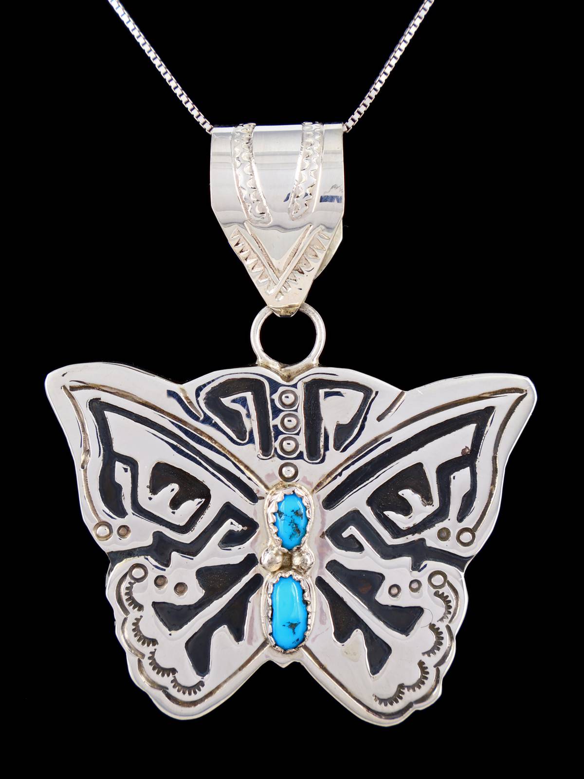 Pendentif tortue multidimensionnelle Navajo Turquoise