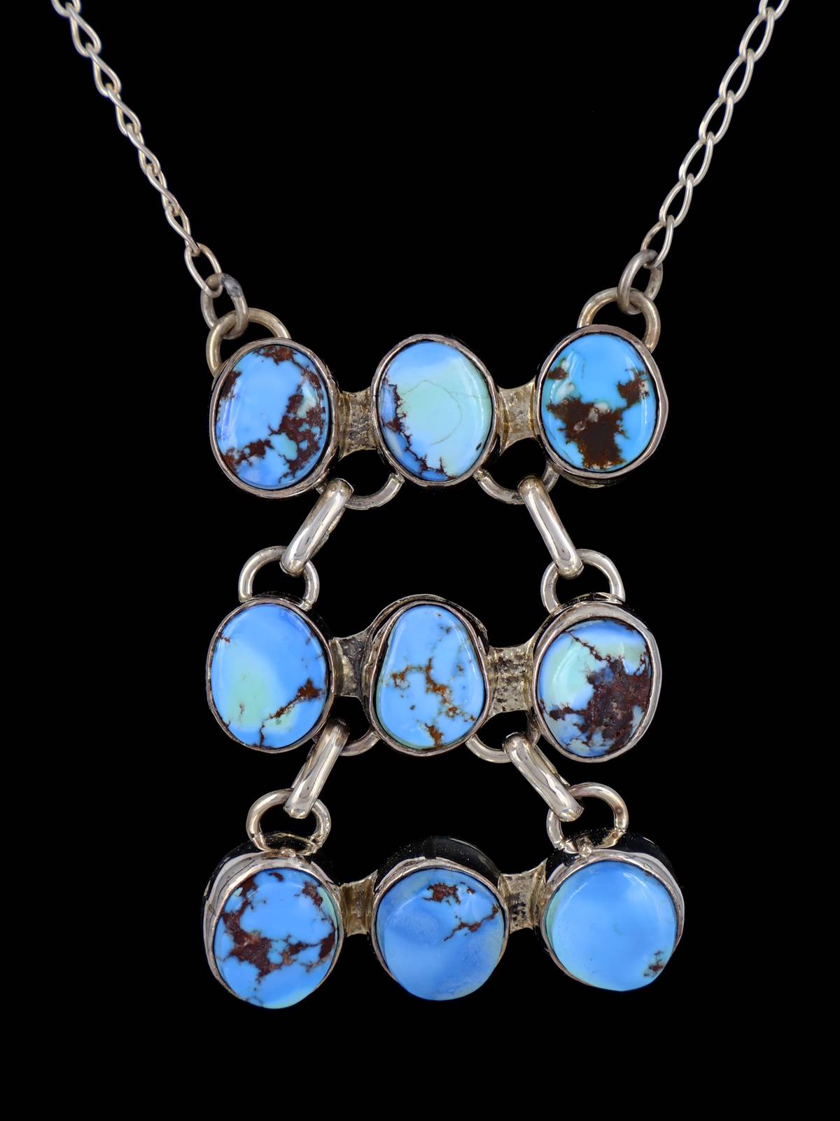 Conjunto de aretes y collar con lazo de ostras espinosas comprimidas de nativos americanos