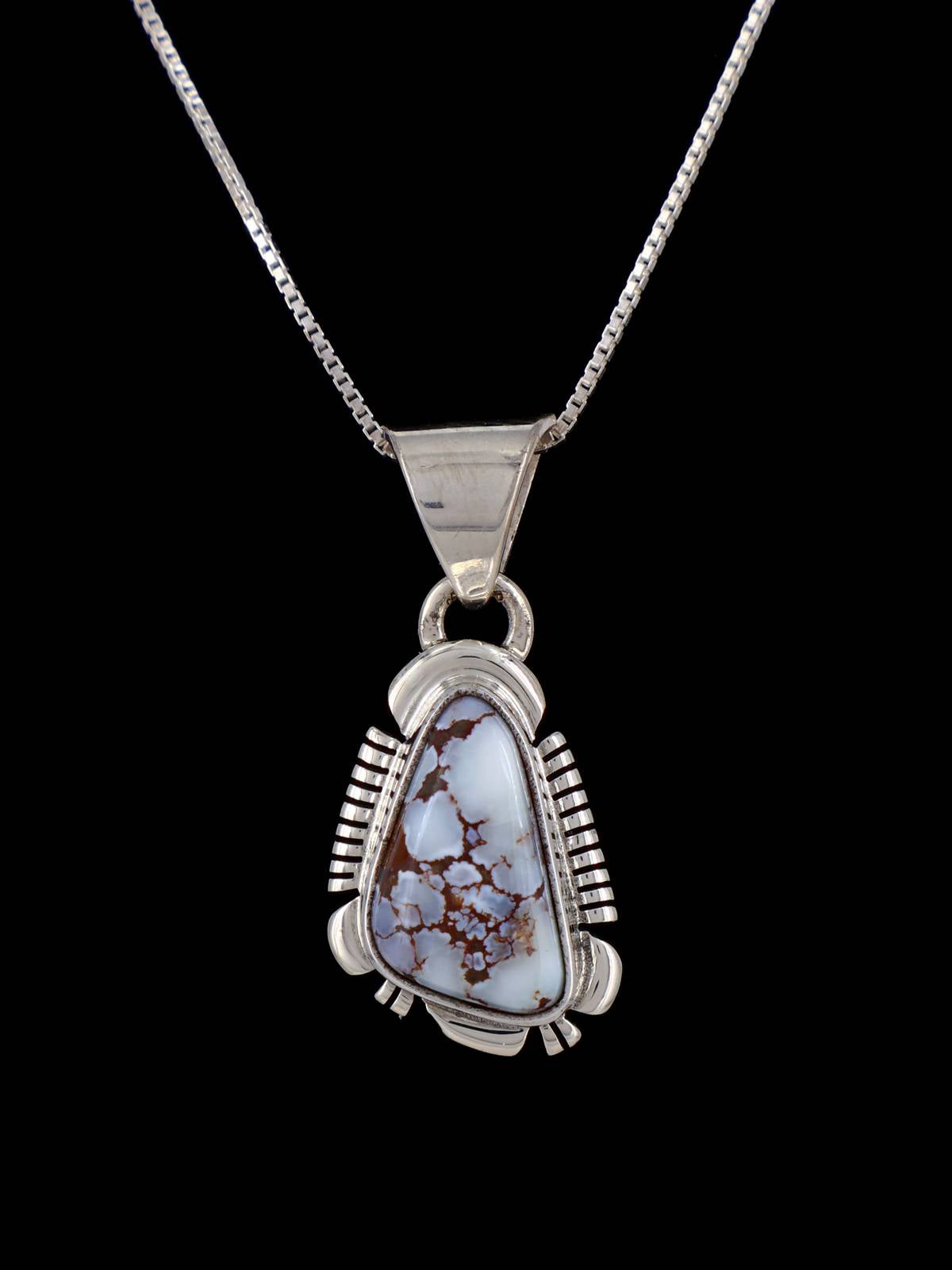 Joyería Nativa Americana Natural Dry Creek Colgante Turquesa