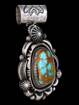 Bijoux amérindiens Pendentif turquoise Kingman naturel