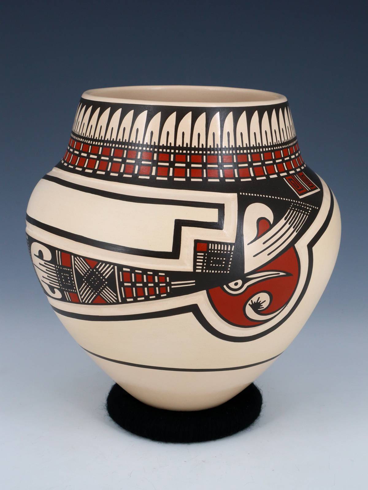 AriiMomoyo Pottery 坊や　ブレスレット Mata Ortiz Hand Coiled Pottery – PuebloDirect.com