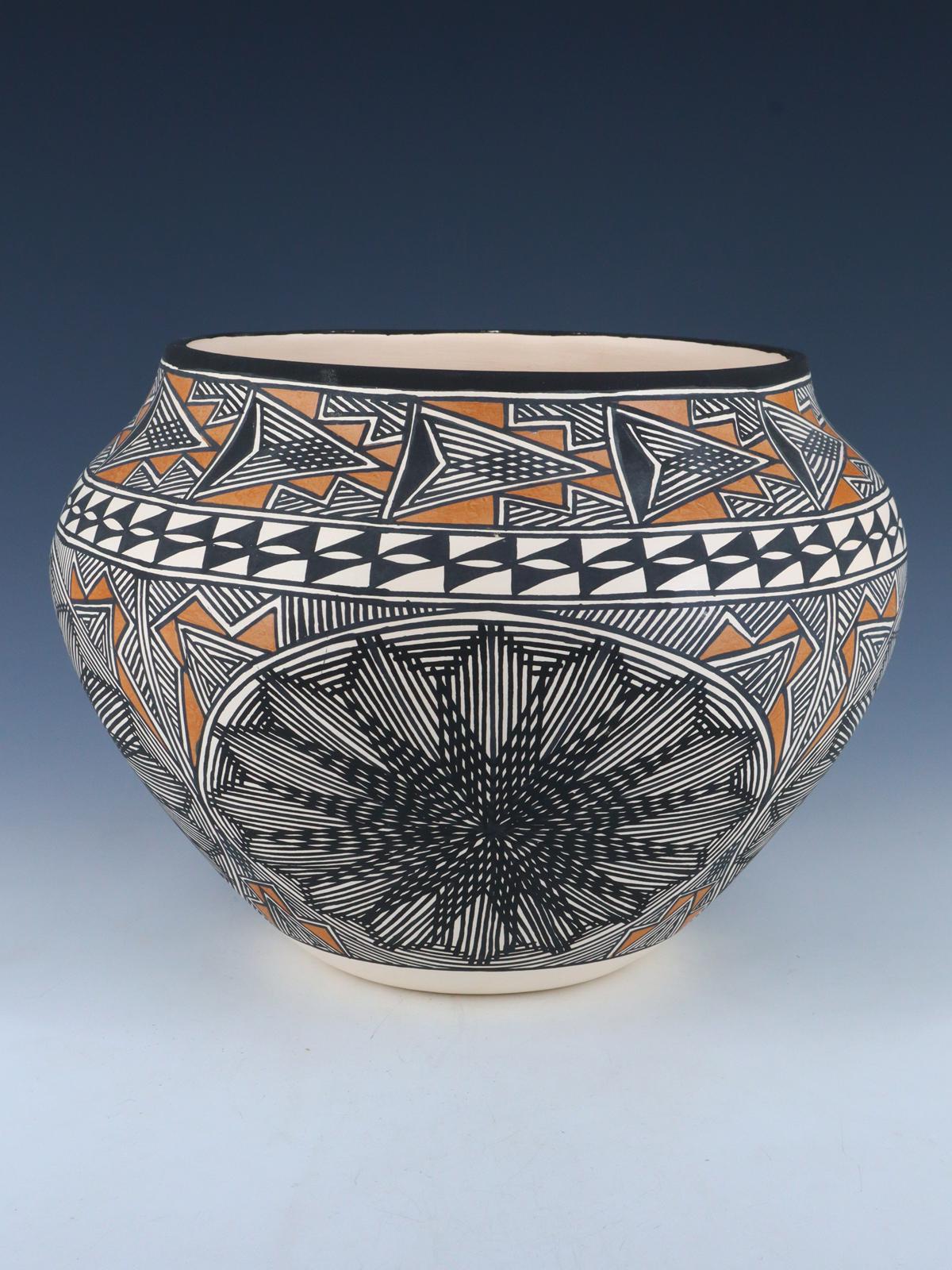 Acoma Pueblo Hand Painted Pottery - PuebloDirect.com