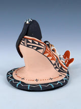 Jemez Pueblo Pottery Two Baby Storyteller