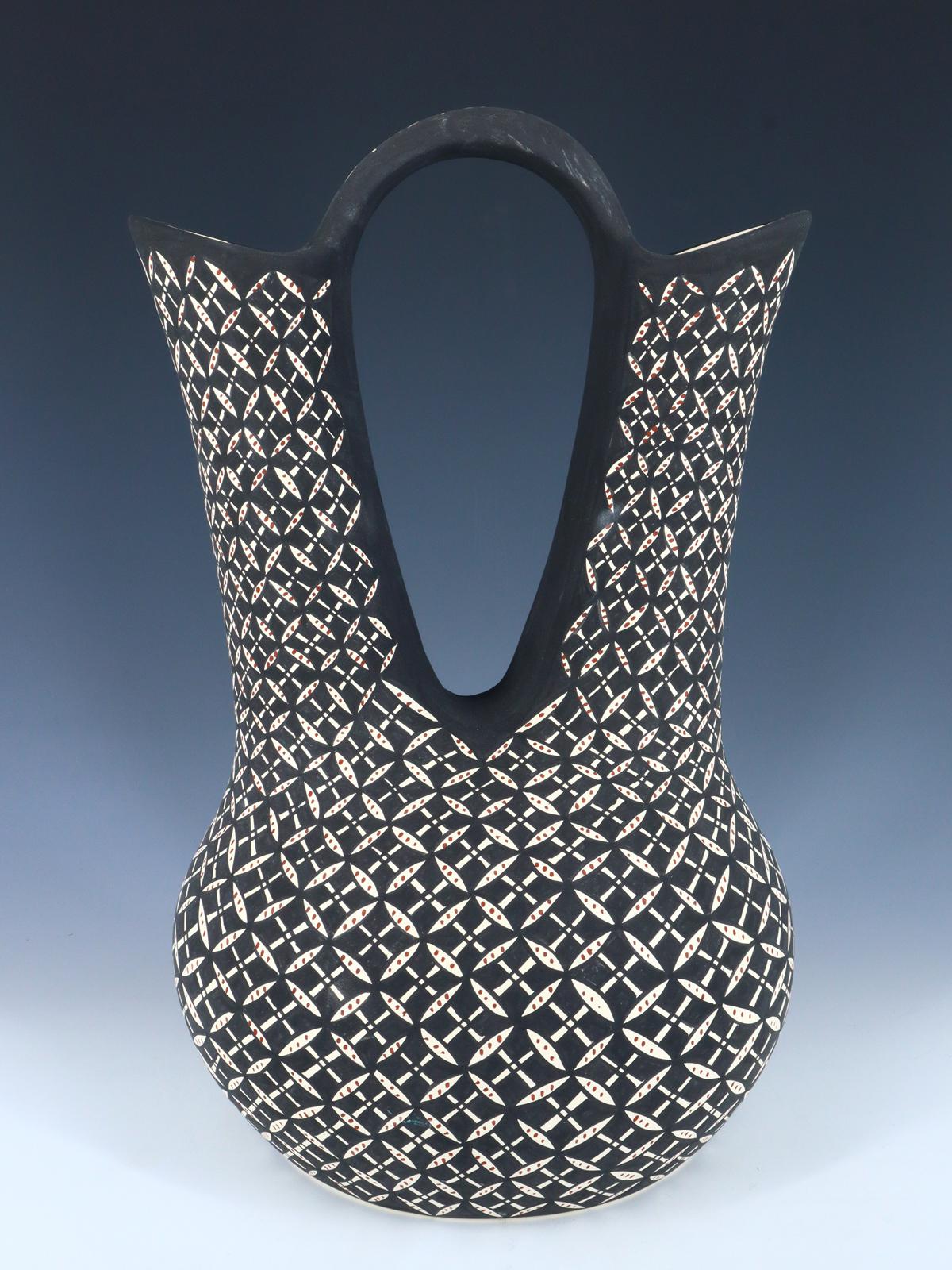 Acoma Pueblo Pottery Wedding Vase