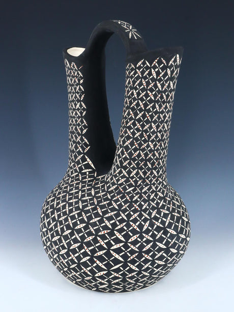 Acoma Pueblo Pottery Wedding Vase
