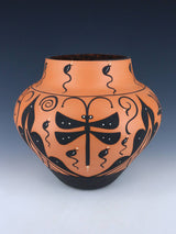 Hand Coiled Zuni Pueblo Pottery Bowl - PuebloDirect.com