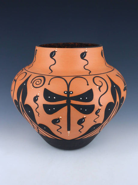 Hand Coiled Zuni Pueblo Pottery Bowl - PuebloDirect.com