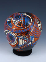 Mata Ortiz Hand Coiled and Painted Paquime Pottery - PuebloDirect.com