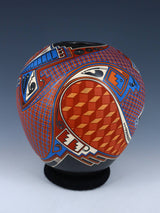 Mata Ortiz Hand Coiled and Painted Paquime Pottery - PuebloDirect.com