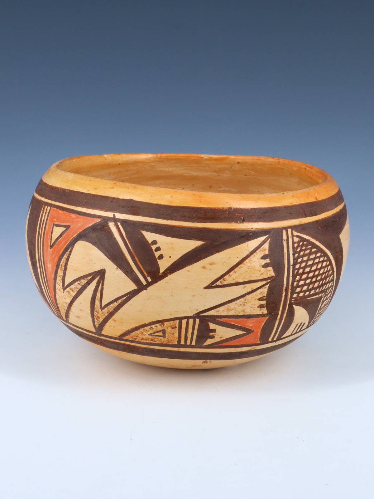 Vintage Estate Hopi Hand Coiled Pottery - PuebloDirect.com
