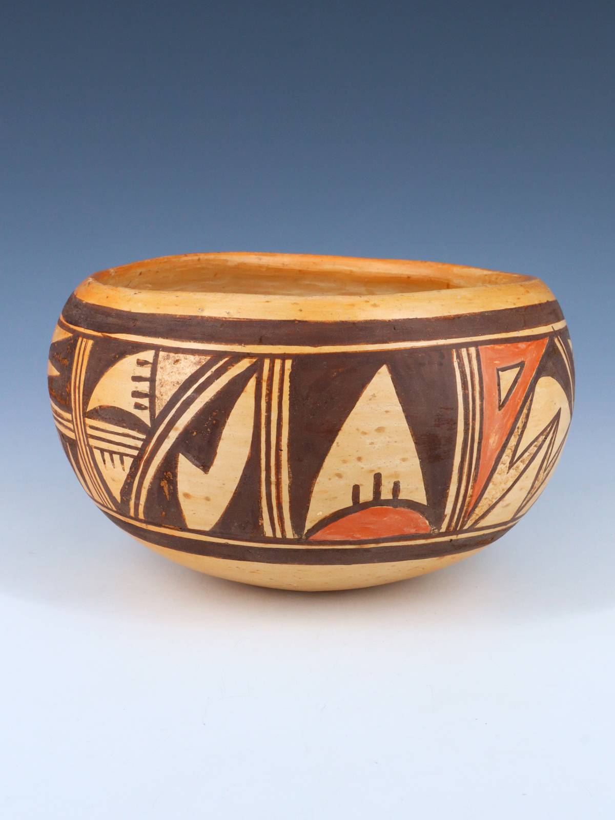 Vintage Estate Hopi Hand Coiled Pottery - PuebloDirect.com