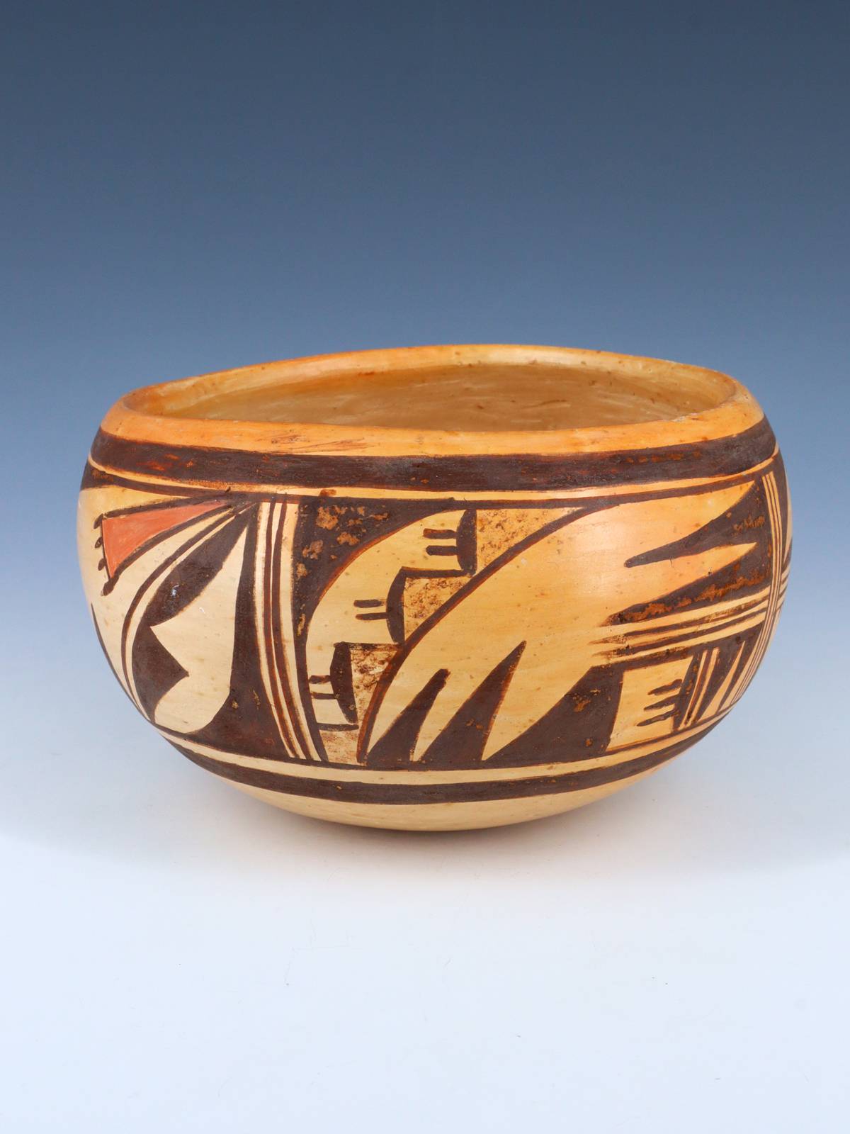 Vintage Estate Hopi Hand Coiled Pottery - PuebloDirect.com
