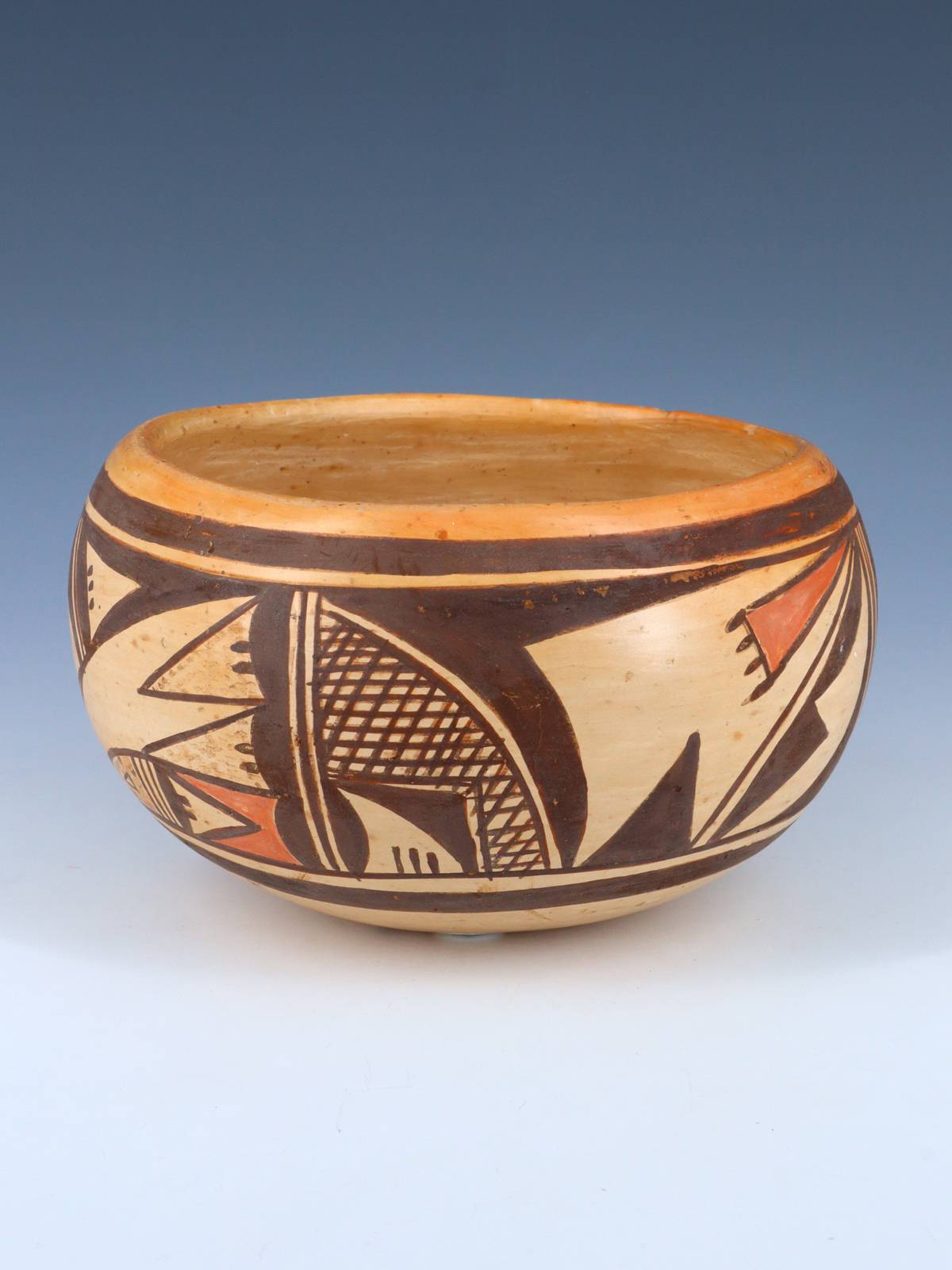 Vintage Estate Hopi Hand Coiled Pottery - PuebloDirect.com
