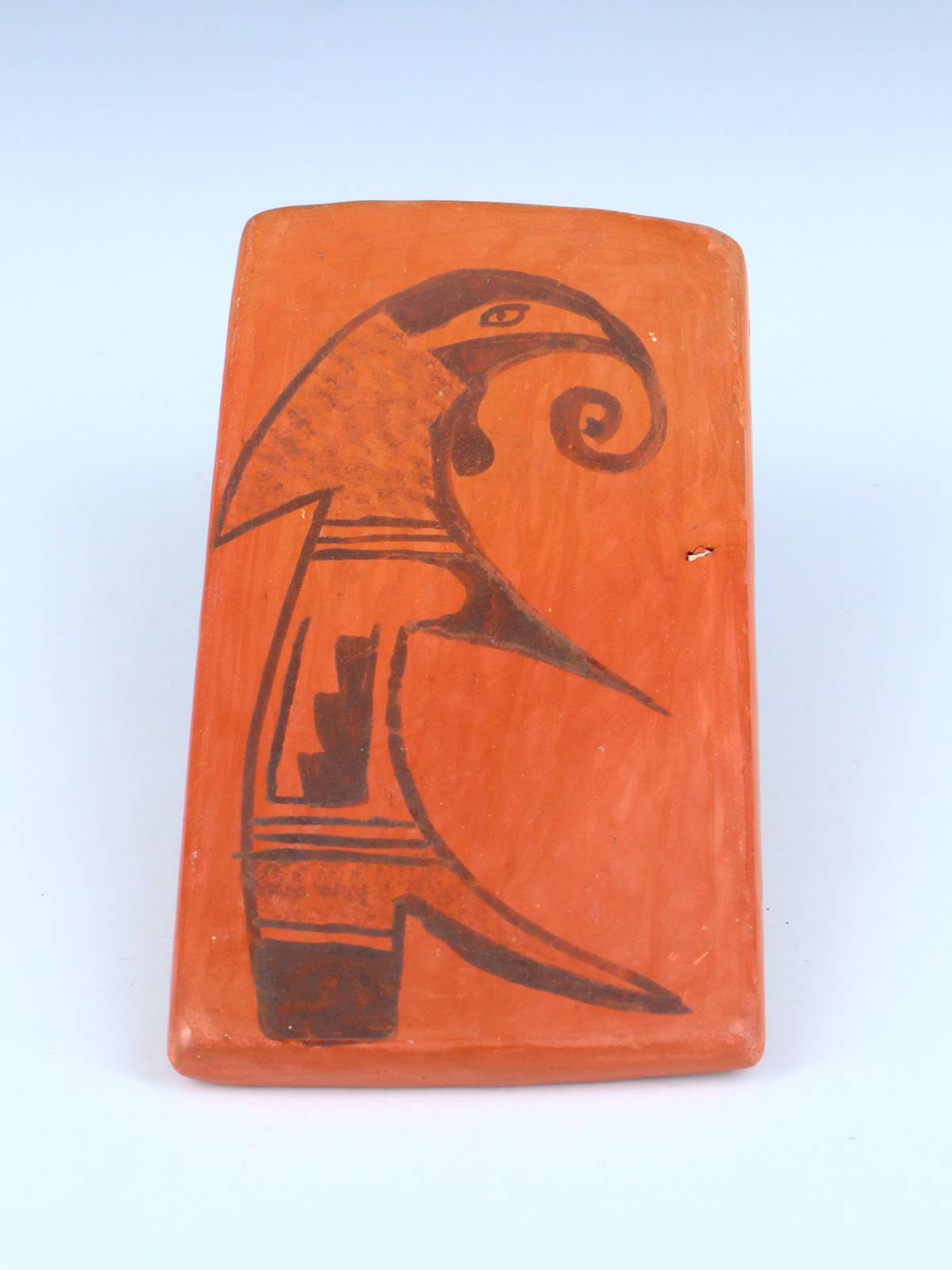 Vintage Estate Hopi Hand Made Pottery Tile - PuebloDirect.com