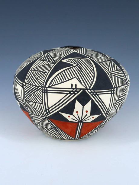 Acoma Pueblo Seed Pot - PuebloDirect.com
