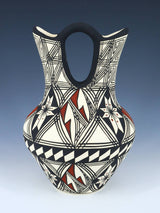 Acoma Pueblo Pottery Wedding Vase - PuebloDirect.com