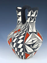 Acoma Pueblo Pottery Wedding Vase - PuebloDirect.com