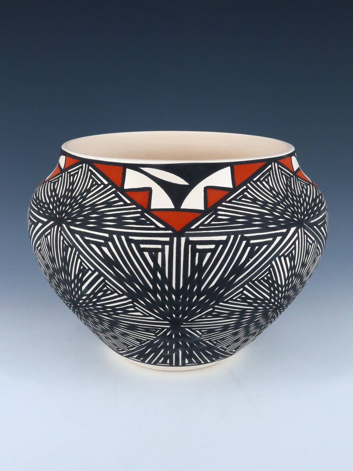 Acoma Pueblo Black and White Pottery - PuebloDirect.com