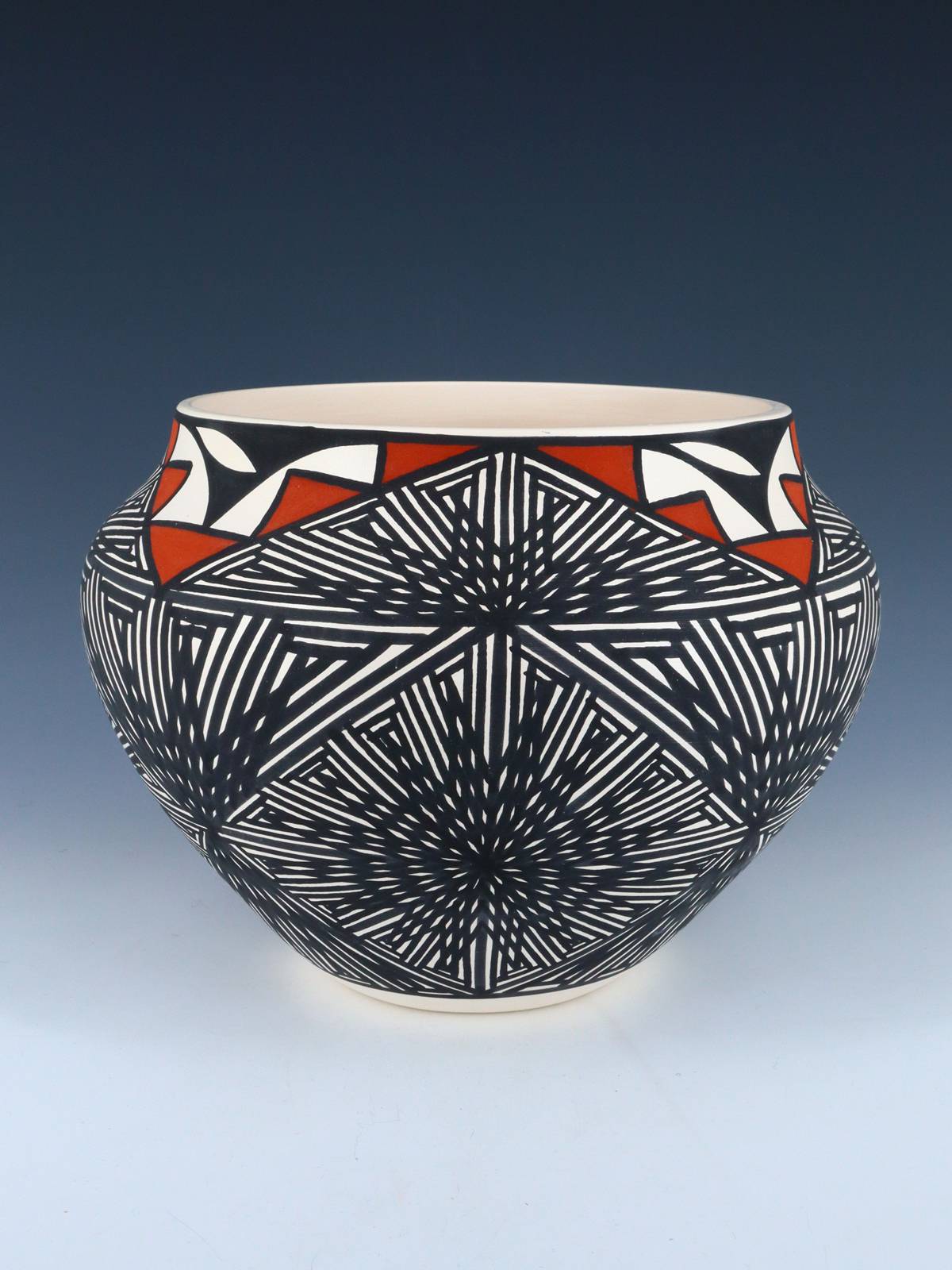 Acoma Pueblo Black and White Pottery - PuebloDirect.com