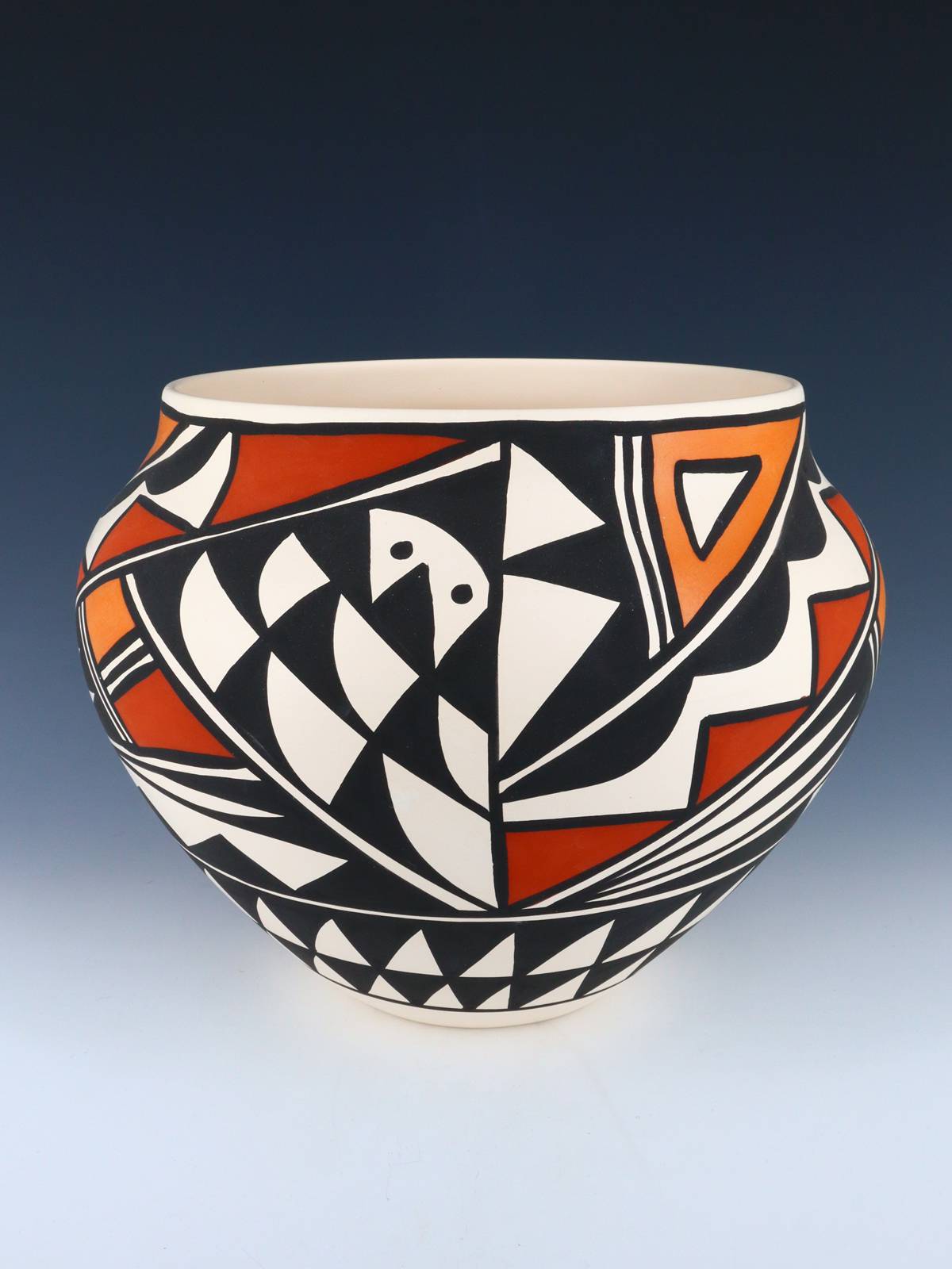 Acoma Pueblo Hand Painted Pottery - PuebloDirect.com