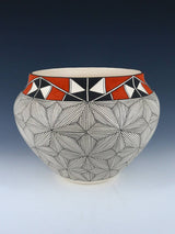Acoma Pueblo Fine Line Design Pottery - PuebloDirect.com