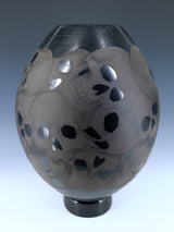 Large Mata Ortiz Hand Coiled and Etched Skull Pottery - PuebloDirect.com