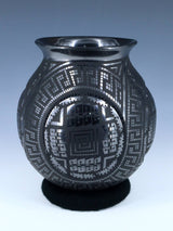 Mata Ortiz Hand Coiled Black Pottery - PuebloDirect.com
