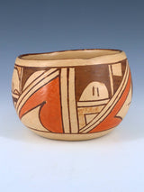 Estate Hopi Hand Coiled Traditional Pottery Jar - PuebloDirect.com