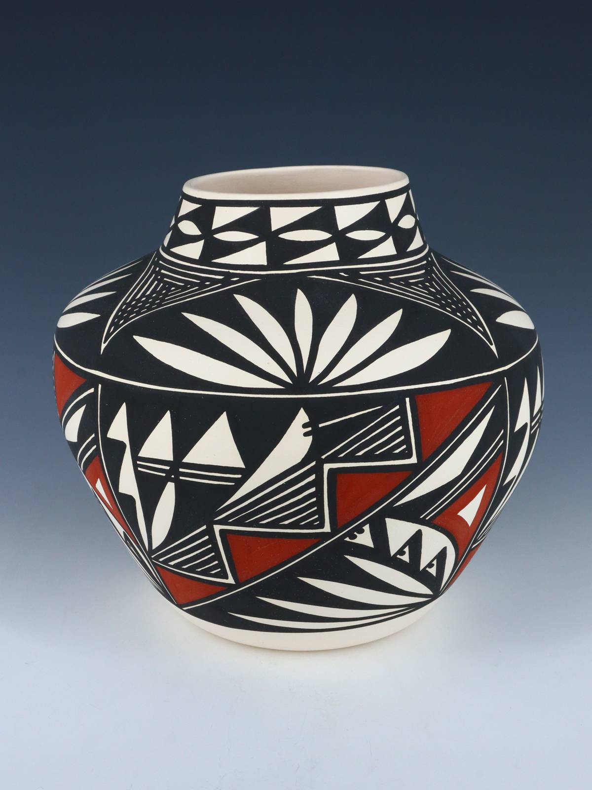 Acoma Pueblo Hand Painted Pottery - PuebloDirect.com