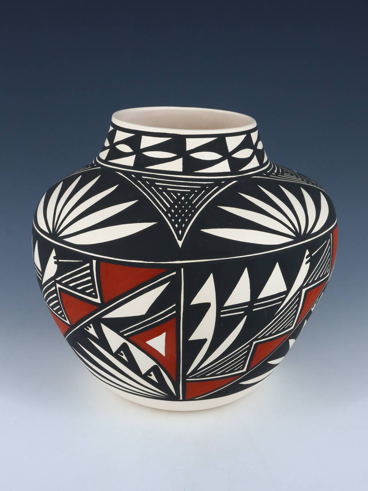 Acoma Pueblo Hand Painted Pottery - PuebloDirect.com