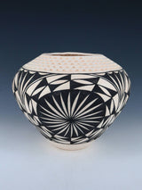 Acoma Pueblo Hand Painted Pottery Bowl - PuebloDirect.com