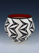Acoma Pueblo Hand Coiled Pottery Bowl - PuebloDirect.com