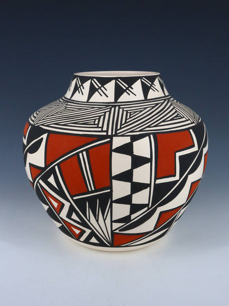 Acoma Pueblo Hand Painted Pottery - PuebloDirect.com