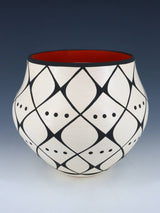 Acoma Pueblo Hand Coiled Pottery Bowl - PuebloDirect.com
