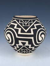 Acoma Pueblo Hand Coiled Geometric Painted Pottery - PuebloDirect.com