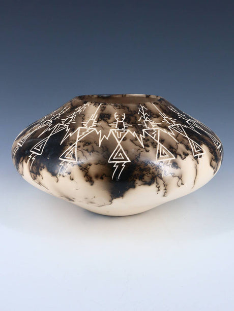 Acoma Etched Horsehair Pottery - PuebloDirect.com