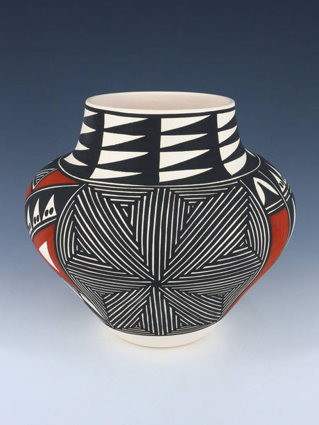 Acoma Pueblo Hand Painted Pottery - PuebloDirect.com