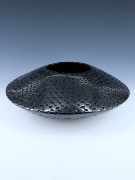 Mata Ortiz Hand Coiled Black Pottery - PuebloDirect.com