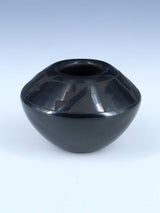 Santa Clara Pueblo Hand Coiled Black Pottery - PuebloDirect.com