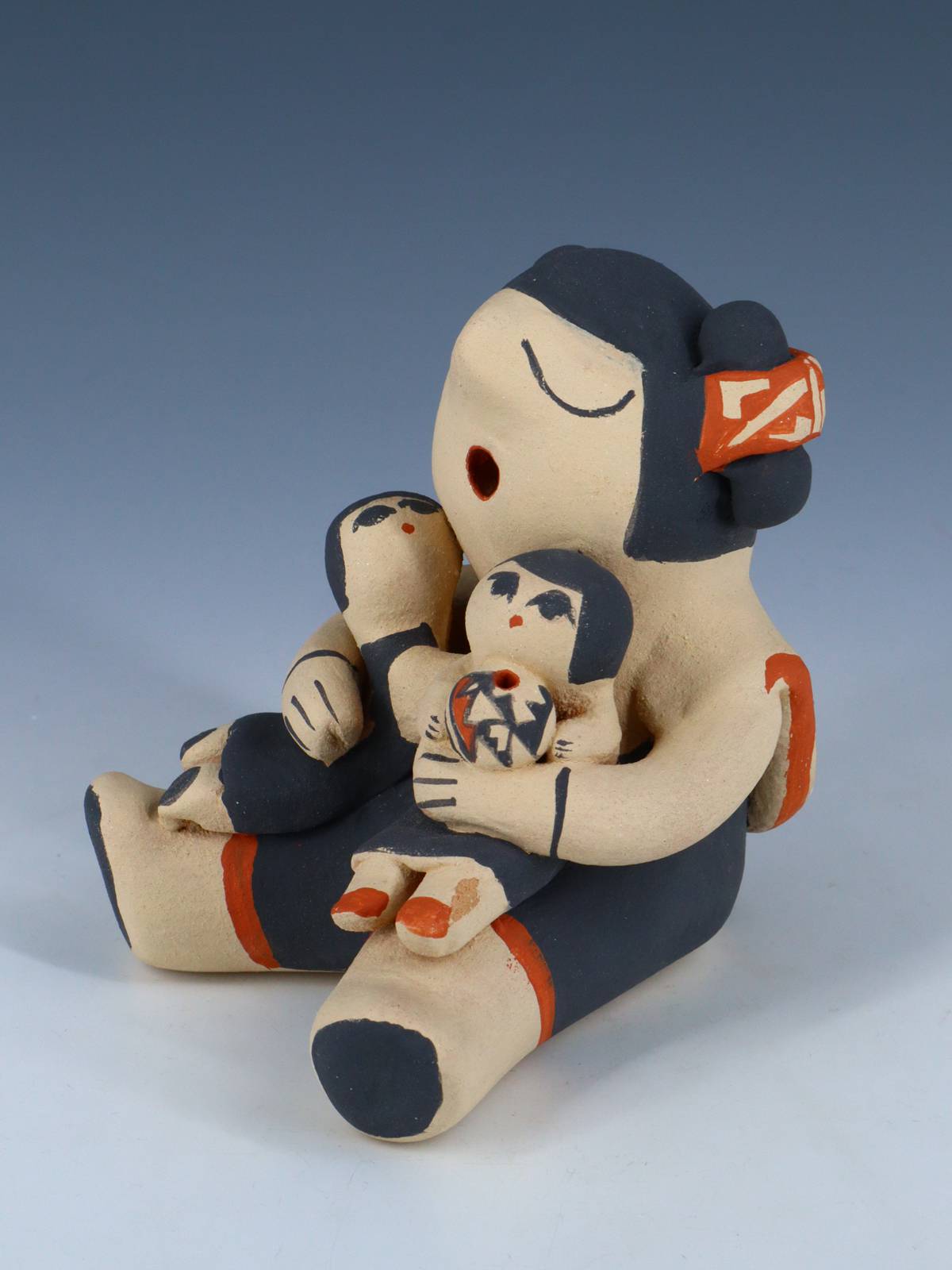2 Baby Jemez Pueblo Pottery Storyteller Figure - PuebloDirect.com