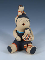 2 Baby Jemez Pueblo Pottery Storyteller Figure - PuebloDirect.com
