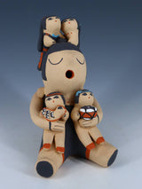 4 Baby Jemez Pueblo Pottery Storyteller Figure - PuebloDirect.com