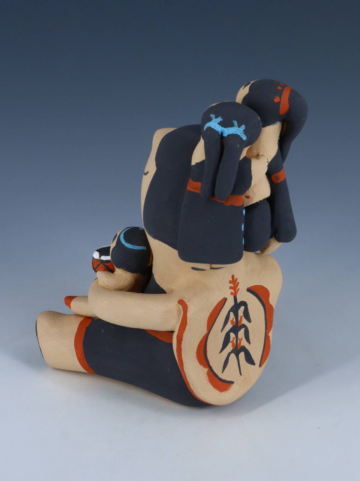 4 Baby Jemez Pueblo Pottery Storyteller Figure - PuebloDirect.com