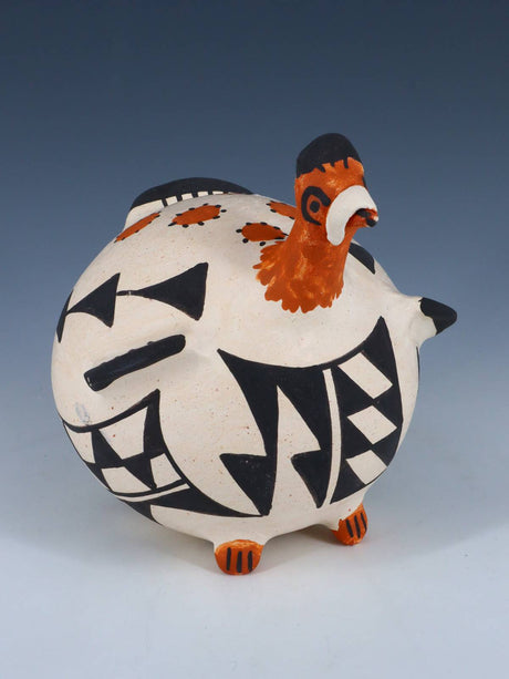 Acoma Pueblo Hand Coiled Turkey Pottery - PuebloDirect.com
