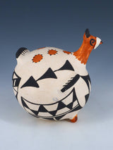Acoma Pueblo Hand Coiled Turkey Pottery - PuebloDirect.com