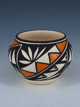 Acoma Pueblo Hand Painted Pottery Bowl - PuebloDirect.com