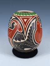 Mata Ortiz Hand Coiled Etched Wildlife Pottery - PuebloDirect.com