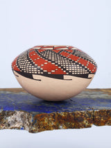 Mata Ortiz Hand Coiled Miniature Pottery Bowl - PuebloDirect.com